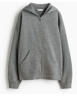 H&M Hoodiejacke - Grau
