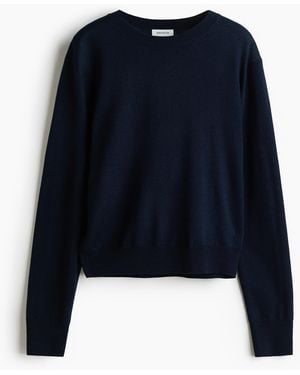 H&M Wollpullover - Blau