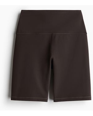 H&M Sport-Radlershorts mit SoftMove Lycra - Schwarz