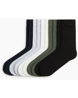 H&M 10er-Pack Socken - Schwarz