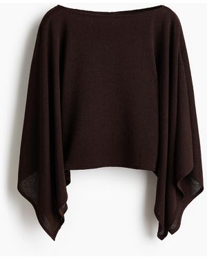 H&M Capetop - Zwart
