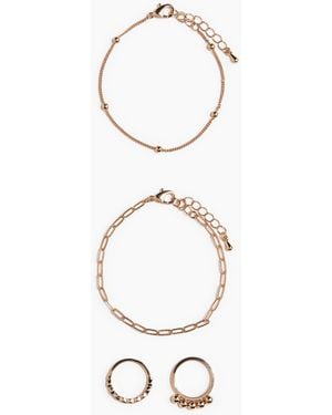 H&M 4-piece jewellery set - Weiß