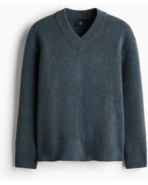 H&M Pullover in Relaxed Fit - Blau