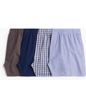 H&M 4er-Pack Boxershorts - Blau