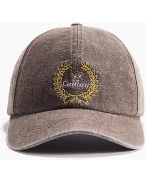 H&M Cap aus Baumwolltwill mit Motivdetail - Mehrfarbig