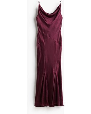 H&M Satin slip dress - Lila