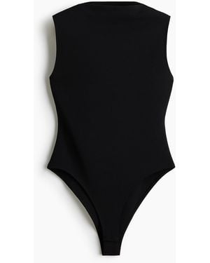 H&M Body mit Turtleneck - Schwarz