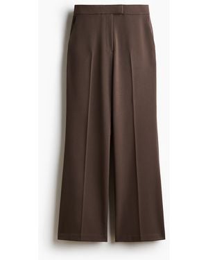 H&M Bootcut-broek - Bruin