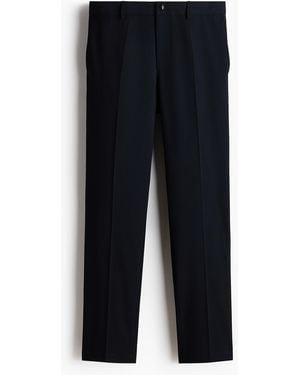 H&M Elegante Hose in Slim Fit - Schwarz