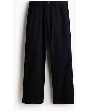 H&M Katoenen Chino - Zwart