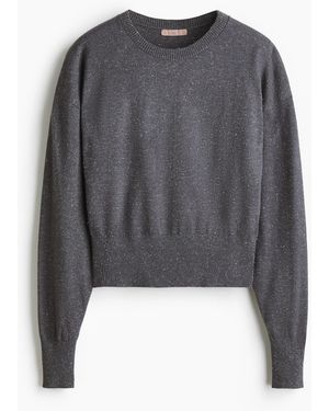 H&M Feinstrickpullover - Grau