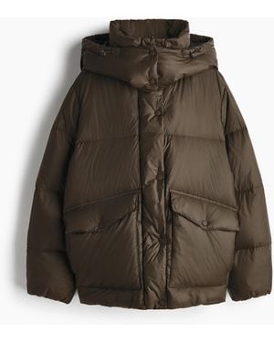 H&M Daunenjacke - Braun