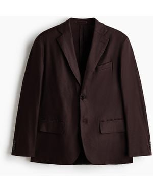 H&M Sakko in Relaxed Fit - Schwarz