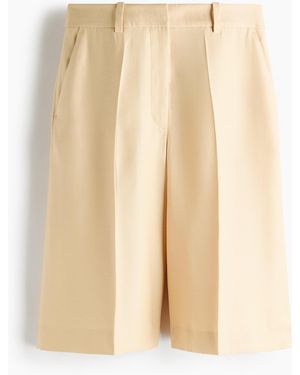 H&M Dressed Bermudashort - Naturel