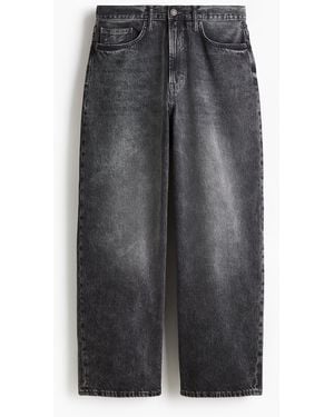 H&M Baggy Jeans - Grau