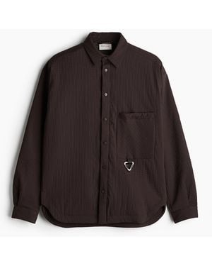 H&M Sport-Overshirt mit ThermoMove in Regular Fit - Braun