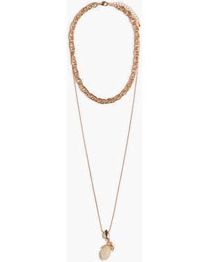 H&M Zweireihige Halskette - Mehrfarbig
