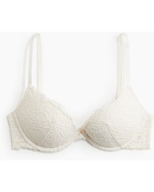 H&M Super-Push-up-BH aus Spitze - Weiß