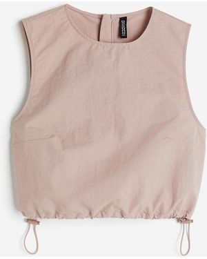 H&M Kurztop - Pink