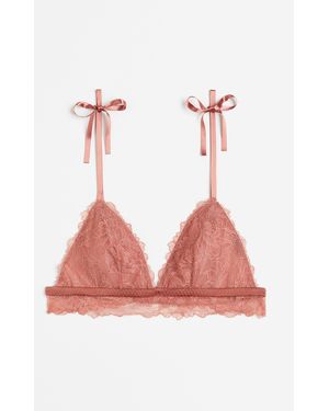 H&M Soft-BH aus Spitze - Pink