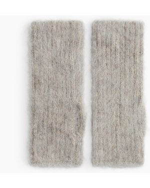 H&M Pulswärmer aus Alpaka-Mix - Grau