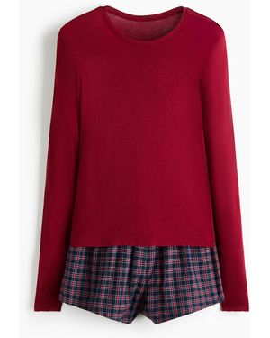 H&M Pyjama - Rot