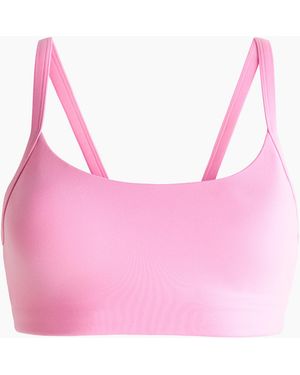 H&M Sport-BH mit SoftMove Medium Support - Pink