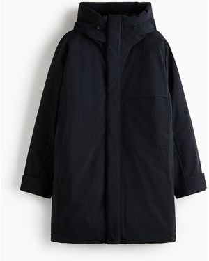 H&M Wattierter Parka mit ThermoMove - Schwarz