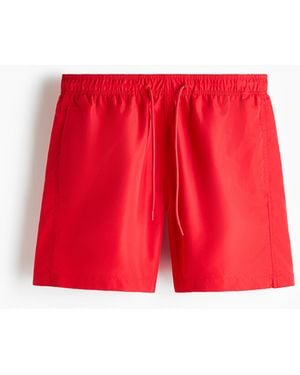 H&M Badeshorts - Rot