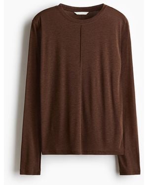 H&M Langarmpullover - Braun