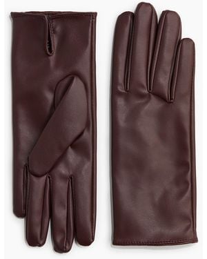 H&M Beschichtete Handschuhe - Braun