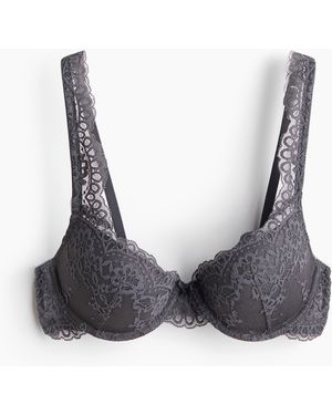 H&M Push-up-BH aus Spitze - Weiß