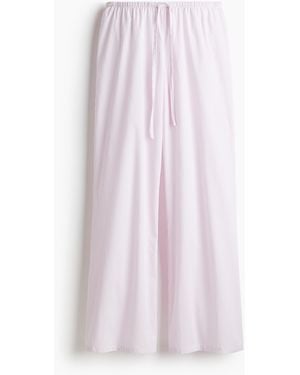 H&M Pyjamahose aus Baumwolle - Pink