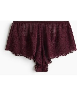 H&M Kanten Slip - Rood