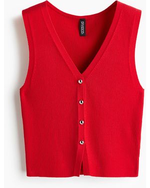 H&M Pullunder - Rot