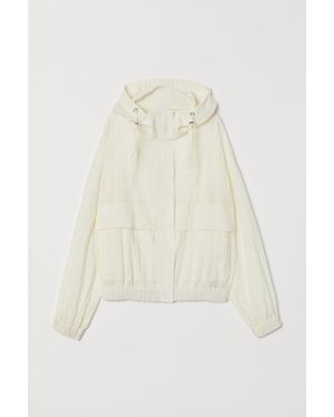 H&M Nylon-Windjacke - Weiß