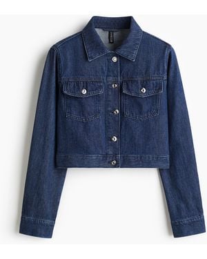 H&M Kurze Denimjacke - Blau
