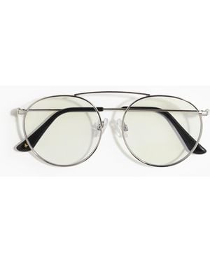 H&M Ronde Zonnebril - Metallic