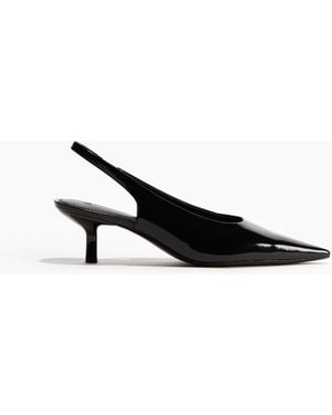 H&M Spitze Slingpumps - Schwarz