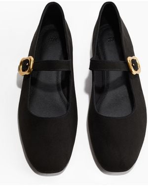 H&M Mary-Janes - Schwarz