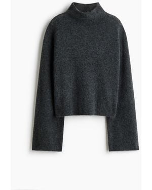 H&M Pullover mit Turtleneck - Schwarz