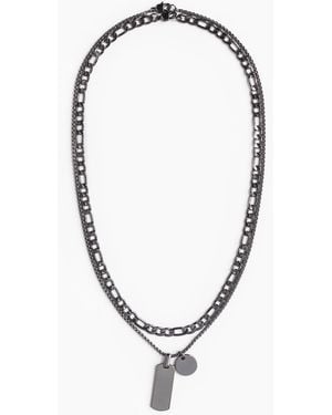 H&M 2er-Pack Halsketten - Blau