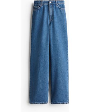 H&M Gerade Jeans - Blau