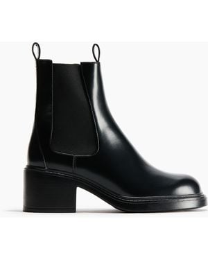 H&M Chelseaboots mit Absatz - Schwarz