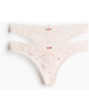 H&M Set Van 2 Kanten Slips - Meerkleurig