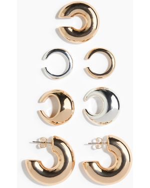 H&M Ohrringe und Earcuffs - Weiß