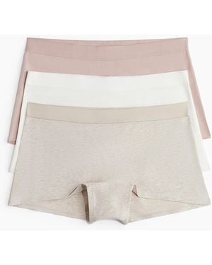 H&M 3er-Pack Boxerslips aus Baumwolle - Weiß