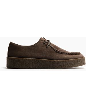 H&M Schoenen Met Mocassinnaad - Bruin
