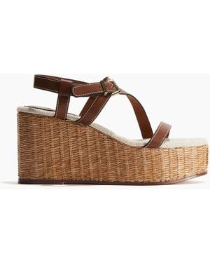 H&M Espadrilles mit Keilabsatz - Braun