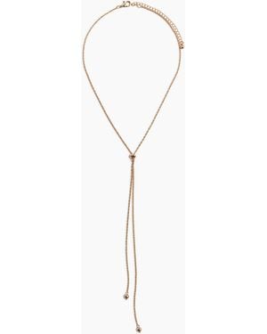 H&M Y-Halskette - Mettallic